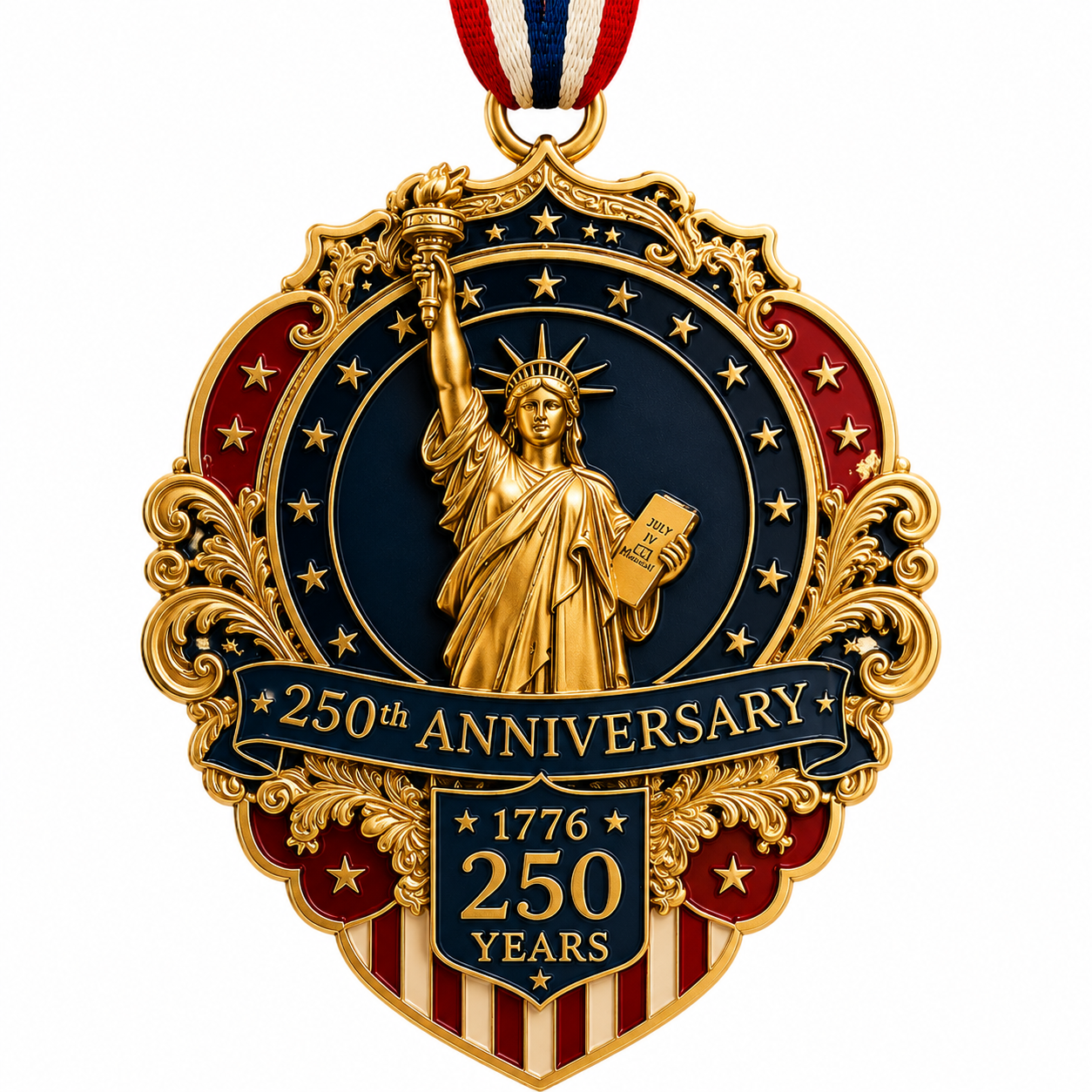 ð¥Statue of Liberty 250th Anniversary Christmas Tree Ornament