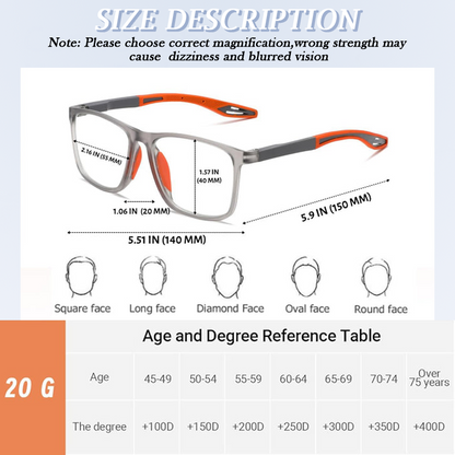 Almost Gone-🔥VisionSync AutoFocus+ Multifocal Glasses