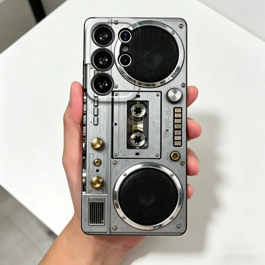 🔥Hot Sale 49% off🌟📼Retro Cassette Player Design Phone Case for Samsung Galaxy Series