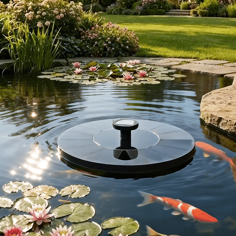 🏆Flash Sale⚡Solar Bath Fountain with 6 Nozzle