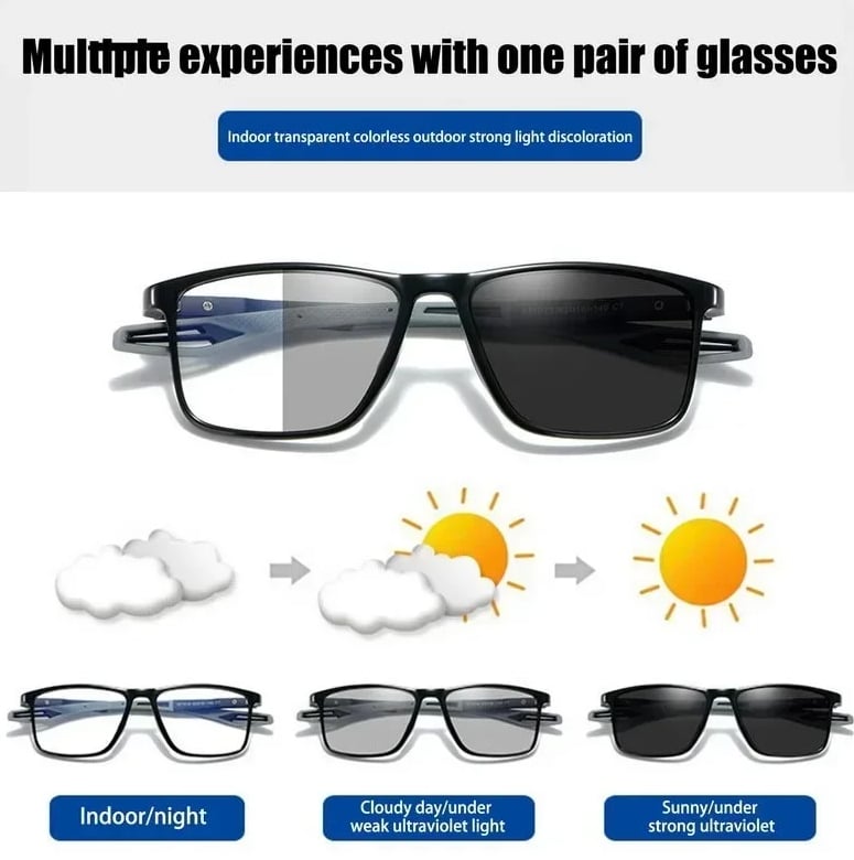 Almost Gone-🔥VisionSync AutoFocus+ Multifocal Glasses