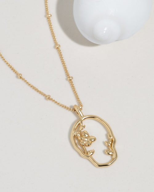 Heart Bones Necklace