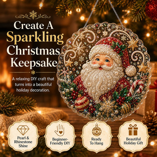 🎄Christmas DIY Diamond Painting Hanging Ornament Kit💎