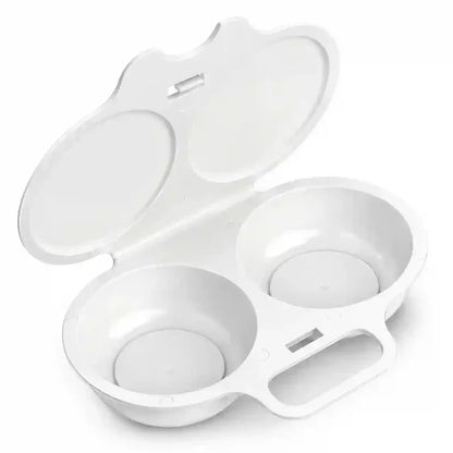 🍳 Quick Egg Cracker Tool – Open Hundreds Of Eggs Faster & Cleaner——Microwave Egg Poacher 🔥