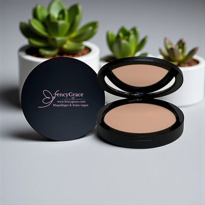 Mali 103 Vegan Compact Powder – Natural Finish | FencyGrace