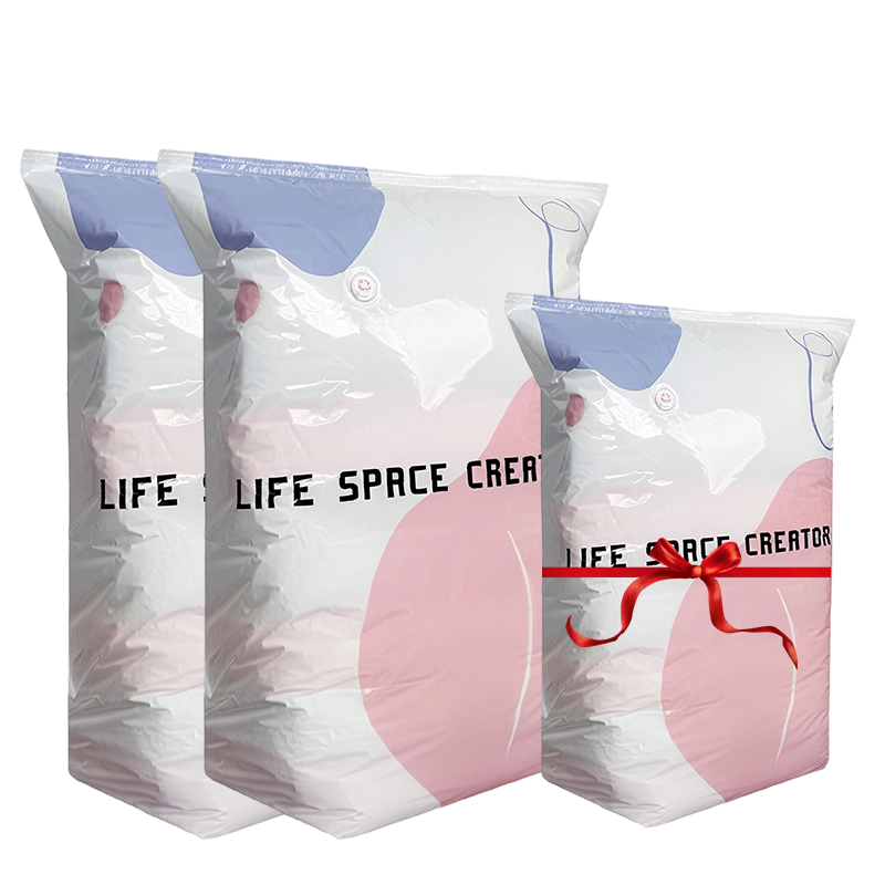 🧳💨 No‑Pump Vacuum Storage Bags